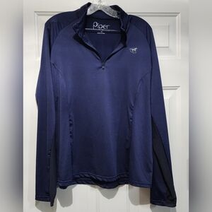 Piper SmartCore™ Long Sleeve ¼ Zip Sun Shirt, XXL
